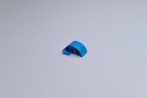 Twenty Four 7, Hot Pan Nylon Clip, Sky Blue, 8-pack