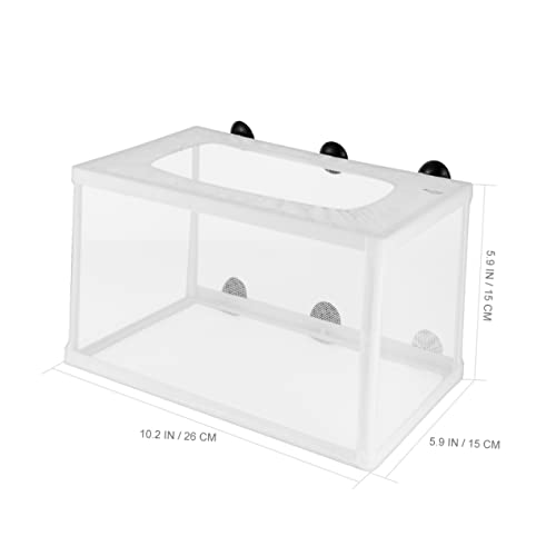 BESPORTBLE 2pcs Fish Breeder Net for Aquarium Hatchery Incubator Cups for Fry Isolation and Increased Survival Rate Fish Tanks