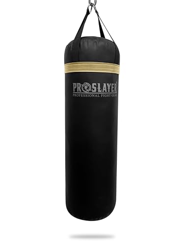 80lb Boxing MMA Heavy Punching Bag - All - color: Black/Beige, size: Unfilled