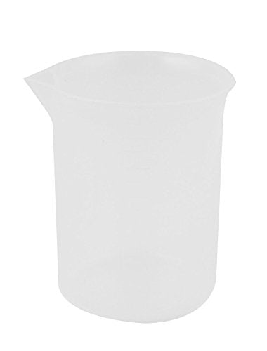 Othmro 3Pcs 150ml Plastic Graduated Cups Measuring Cup Plastic Graduated Beakers Clear Scale Cups Liquid Measuring Mixing Cups Graduated Plastic Measuring Cups for Lab Kitchen Liquids Transparent - color: 150ml 3Pcs