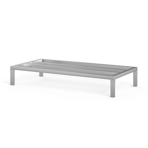 24 in X 48 in. Aquarium Stand | Industrial Style Aluminum Fish Tank Base with Open Frame Design