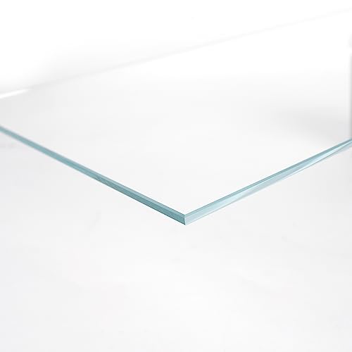 4mm Thick Clear Glass Aquarium Lid,Includes 4 Clips for Secure Placement, 580 x 230mm,(22.83x9.06 inches) for 583-585mm Inner Length Aquariums,Adapted to LANDEN SD603036/SL603018 - size: 580x230mm (1 pc)