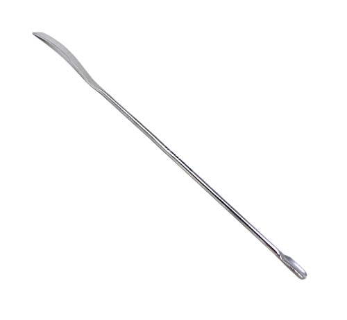 Stainless Steel Double Ended Micro Lab Spatula Sampler Hayman Style (6.5 in. (16.5 cm), Micro Spoon) - size: 6.5 in. (16.5 cm), style: Micro Spoon