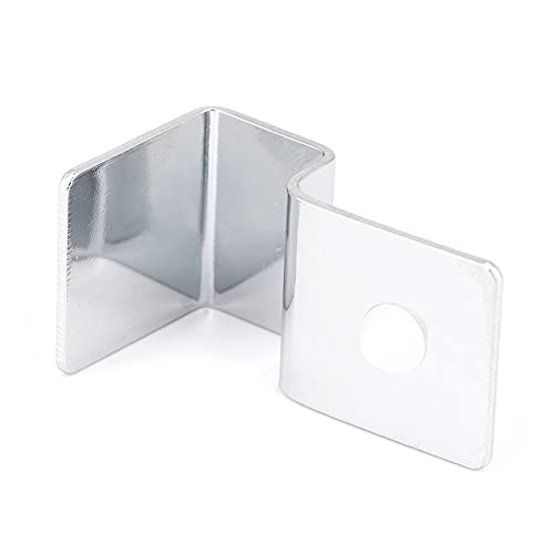 Sonew 4Pcs Stainless Steel Aquarium Glass Cover Clip, Nonslip Fish Support Bracket, AntiRust and Sturdy, for Aquariums (6mm (4 Pieces/Set))