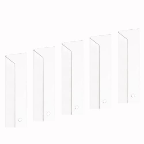Prime-Line MP10069 Vinyl Corner Shield, White – 2-3/8” x 48” – Durable Vinyl Corner Guards, Easy to Install, Protects Wall Edges from Paint Chips, Wallpaper Tears, and Fingerprints (6 Pack)