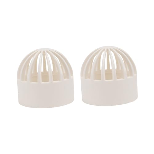 2pcs Permeable Cover for Aquariums and Seafood Ponds Durable Fish Tank Screen Smooth Flow Design Easy Installation Inner - size: 5.5x5.5cm