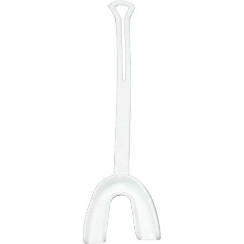 Cramer Mouth Guard With Strap for Football, Basketball, Lacrosse, Hockey, Rugby, Boxing, Mouth Protector to Prevent Teeth Clenching, Sports Mouthpiece, Shock Absorbent, Senior, White