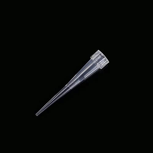 10ul Pipette Tips - Universal Pipette Tips - Racked,RNase/DNase Free & Pyrogen Safe, Clear, 96 Tips/Rack Pk x 10 Racks(960 Tips) - size: 10µL