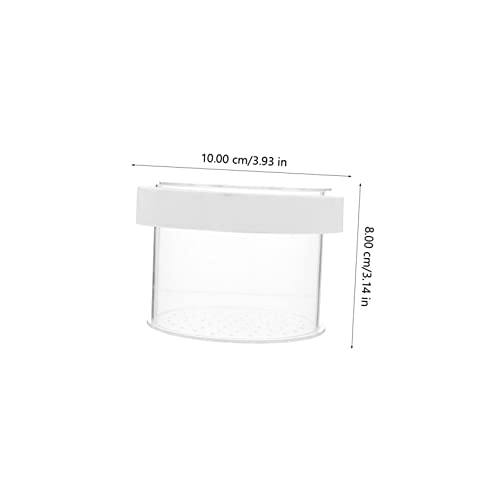 Generic Floating Aquarium Breeder Box Acrylic Fish Tank Isolation Box for Fry Young Fish Multi Functional Breeding for Small Aquariums for Fish