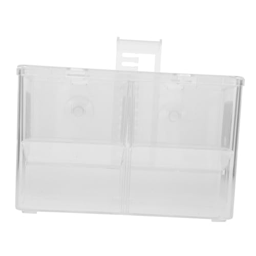 Levemolo Fish Breeding Box Incubator for Shrimp and Fry Aquarium Divider Wear-Resistant Material Lightweight Nursery for Safe Separation Fish Tanks