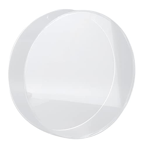 Observe Lens Transparent Acrylic Fish Tank Cylinder Magnifier for Viewing and Taking Pictures, Clear Underwater Viewer for Aquarium Photography