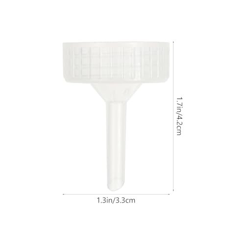FOMIYES 20 Pcs Brine Shrimp Incubator Bottle Caps Aquarium Hatchery Kit for DIY Shrimp Egg Hatching