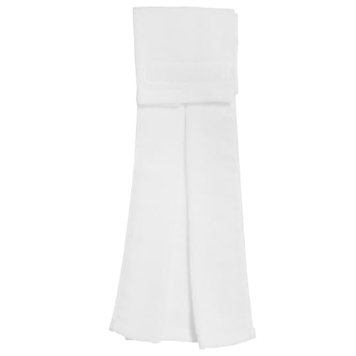 Cotton White Football Towel Quarterback - Hand Towels with Hook and Loop Closure - Versatile Sports Towels for Softball, Gym, Yoga, Golf - Men, Women, Youth