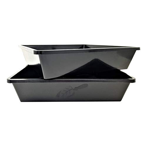 Bootstrap Farmer 1010 Seed Tray - with and Without Holes Combo 10 Pack (10 of Each) - Extra Strength Microgreen and Seedling Trays 10" x 10"