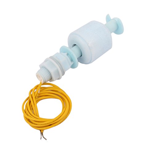 Aexit Fish Tank Sensors Liquid Water Level Sensor Plastic PP Vertical Float Switch Liquid Level Sensors 60mm Length