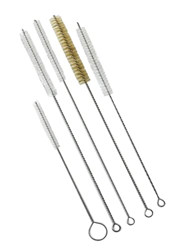 JC Performance Cleaning Brush Set Pipe Tube Hose Aquarium Cleaner (5 Piece Small)