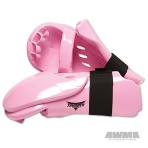 Proforce Thunder Double Layered Punches Karate Sparring Gloves - color: Pink, size: Child (Knuckle Width: 3-1/8" - 3-1/4")