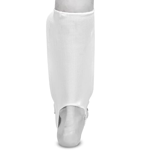 XD Elastic Cloth Shin Instep, Professional Training MMA Muay Thai Kickboxing Sparring Boxing Leg & Foot Protection for Kids and Adults 2X - size: X-Small