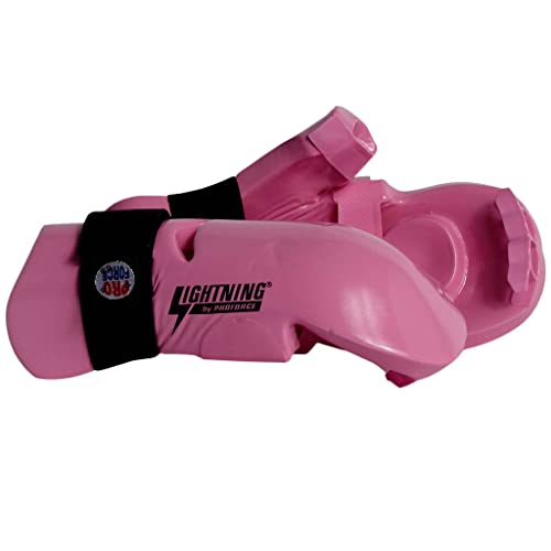 Karate Taekwondo Martial Arts Sparring Gloves Punches - color: pink, size: adult medium