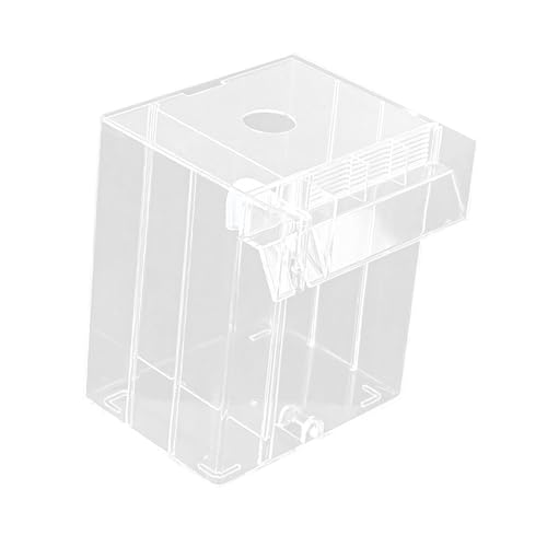 Baoblaze Aquarium Breeder Box Breeding Box Betta Clown Separation Net Guppy Separator Hatchery Breeder, Clear