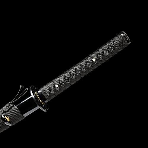 JIHPEN sword - Katana Sword with Scabbard - color: Black-Legends of the night
