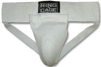 Ring to Cage Men's Supporter with Cup for MMA, Muay Thai, Kickboxing, Grappling, Jiu Jitsu, Martial Arts - size: Small