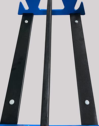 TRAPSKI Mobile Wide Stance Snowboard Racks Marine Grade HDPE Plastic | UV Protected | Premium Strap Included | 3 Year Warranty | Made in The USA | Veteran Owned Business (Black, Double) - color: Black, size: Double