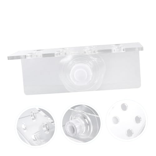 Angoily 8holes Acrylic Coral Rack for Aquariums Safe Coral Base Strong Cups for Secure Support and Optimal Light Exposure for Growth