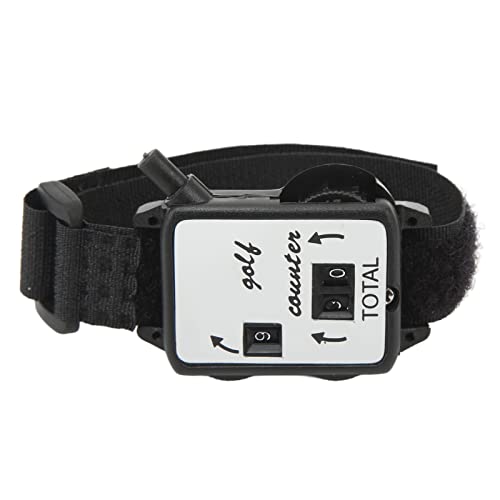Swing Stroke Counter 4 Pack | Manual Score Keeper Watch for Players | Portable Wrist Monitor with Putting & Stroke Count | Lightweight Plastic Design