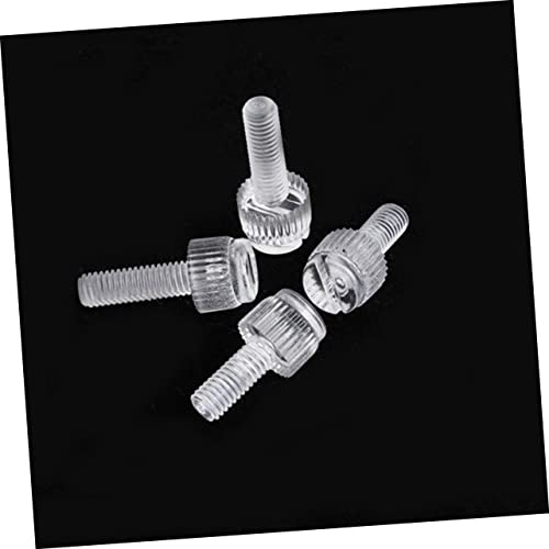 DOITOOL 2pcs Aquarium Water Holder Clip Clamp for Fish Tank Fixed Clamp Screw Adjustment (5-26mm)