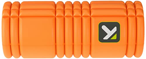 TRIGGERPOINT Performance Therapy Grid Foam Roller with Free Online Instructional Videos, Original (13-inch), Orange