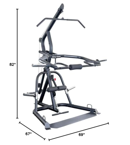 Iron Company Ironcompany.com Body-Solid Home Gym - size: 69" x 67" x 82"