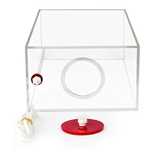 Aquarium Choice Acryli Made Liquid Storage Bucket Doing Pump Reservoir Container (4.7 * 7.4 * 10.9 Inch;5000ml/5L(Red)) - size: 4.7 * 7.4 * 10.9 Inch;5000ml/5L(Red)