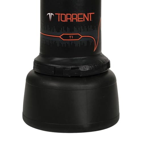 Century Torrent Freestanding Punching Bags - T1 or T2 Options | Black Free Standing Training Heavy Bag | Ideal for Martial Arts, Boxing, Kickboxing and Cardio Workouts | Designed for Men and Women - style: T1