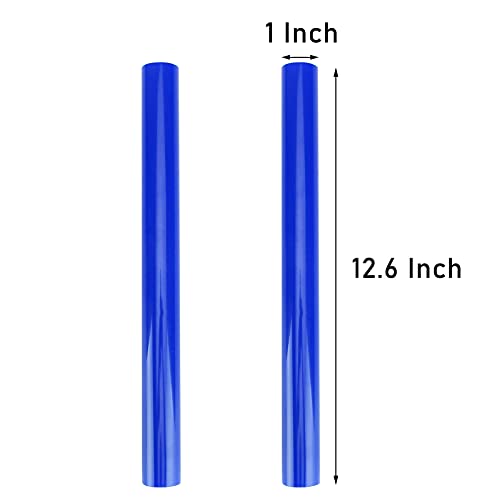 Jaronx Compatible with BMW Grill Inserts for 2 5 6 7 X1 X2 Series,F10 F11 F45 F12 F13 F01 F02 F48, Compatible with BMW V Brace Wrap Covers Blue Grill Stripes Front Grille Trim Stripes (Blue) - color: Blue, size: F10/F48