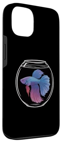 Blue Waters Fishbowl Betta Minimalist Aquatic Art Case for iPhone 13