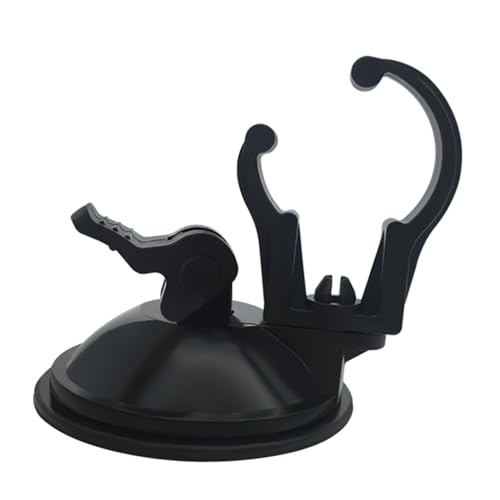 1set Aquarium Suction Cup Clip Fish Tank LED Light Angles Adjustable Buckle with Suction Cups Aquarium Accessories Tube Holder for Lid - color: Red