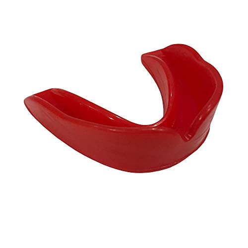 TMA Wrestling Mouth Guard for Boxing MMA Mouth Guard for Adults (Boxing, Martial Arts, Football, Taekwondo, Basketball, Lacrosse, Hockey, MMA) Mouthguard Slim Fit (Black) - color: Black