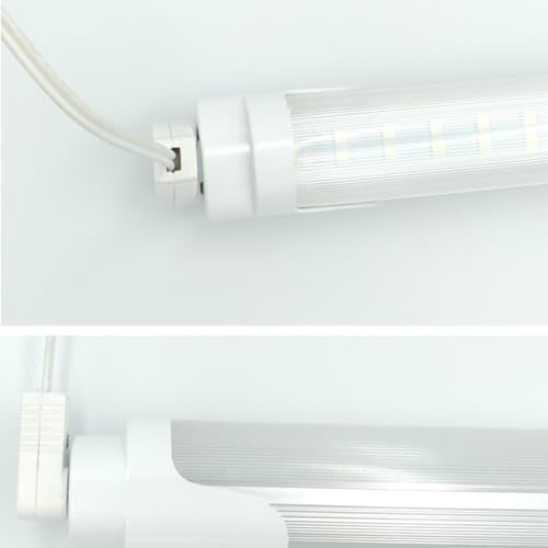 LED Lamp Connecting Wire 4ft T8 G13 for Fluorescent LED Tube Light Single Head Connector Cable Power Cord Single Ended/Dual Ended G13 LED Light Fixture Extension Cable Wire