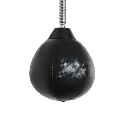 Soozier Speed Bag Boxing Punching Bag Lightweight Wall Mount 9" H x 7" Dia.
