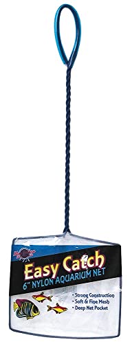 Blue Ribbon Pet Products ABLEC6 Easy Catch Fish Net for Aquarium, 6-Inch