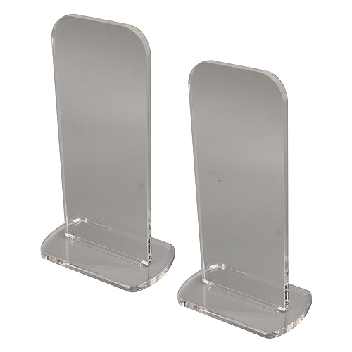 Glove Stand for Boxing, 2Pcs Acrylic Boxing Glove Stand Vertical Boxing Glove Display Stand Acrylic Gloves Holder for Boxing Collectors (Transparent) - color: Transparent