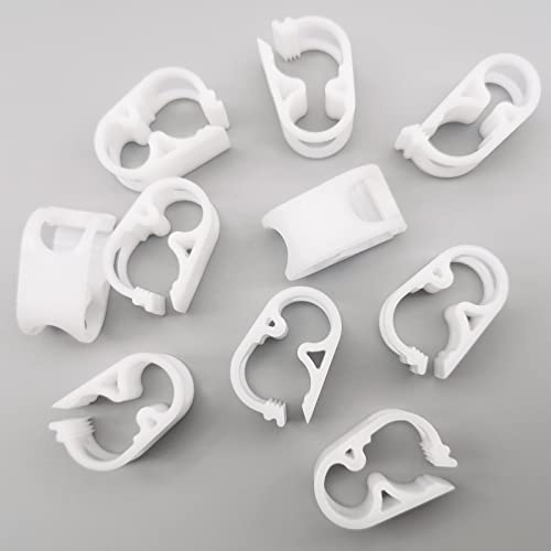 10PCS Hose Flow Control Clamp 4 Grades Adjustable Laboratory Plastic Tubing Clip Industrial Pipe Pinch Valve - size: for tube OD 1/8''-1/4'' (3-6mm)