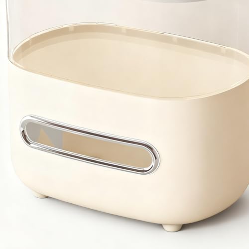 Tissue Box Holder,Fish Tank with Feeding Hole,2 in 1 Decorative Tissue Box Covers - for Living Room Bedroom Kitchen Office Apartment Restaurant Hotel Farmhouse Indoor Desk Table Shelf