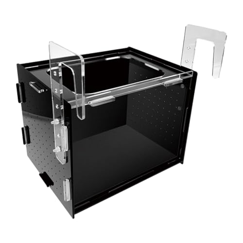 Fish Breeding Box Hatchery Sturdy Clear Acrylic Separation Incubator Isolation Box for Clownfish Betta Baby Fish Guppy, 20x15x15cm - size: 20x15x15cm