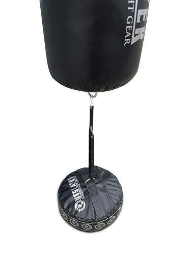 Outslayer Double End Heavy Bag Double End Ball Floor Anchor with Bungee Cord - style: Filled