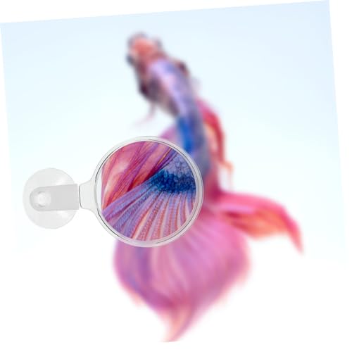 Aquarium Magnifier Suction Cup Betta Fish Micro Landscape Educational Tool