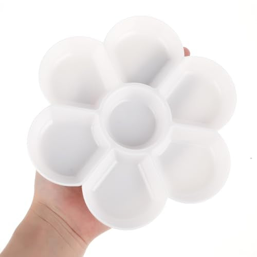 2 Pcs Hermit Crab Ceramic Food Dish, Small Hermit Crab Water Dish Hermit Crab Kit Mini Food Dish Kit for Hermit Crab Tarantula and Snail (White)