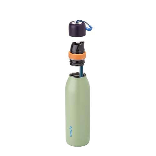 Owala FreeSip Twist Stainless Steel Water Bottle 18 oz Camo Cool - color: Camo Cool, size: 18 Ounces