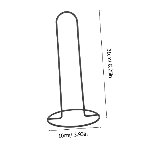 Football Marker Disc Tray Stand Handle for Training Grounds | Iron Build, Black Finish, Portable Form, Fits Logo Discs and Base Plates